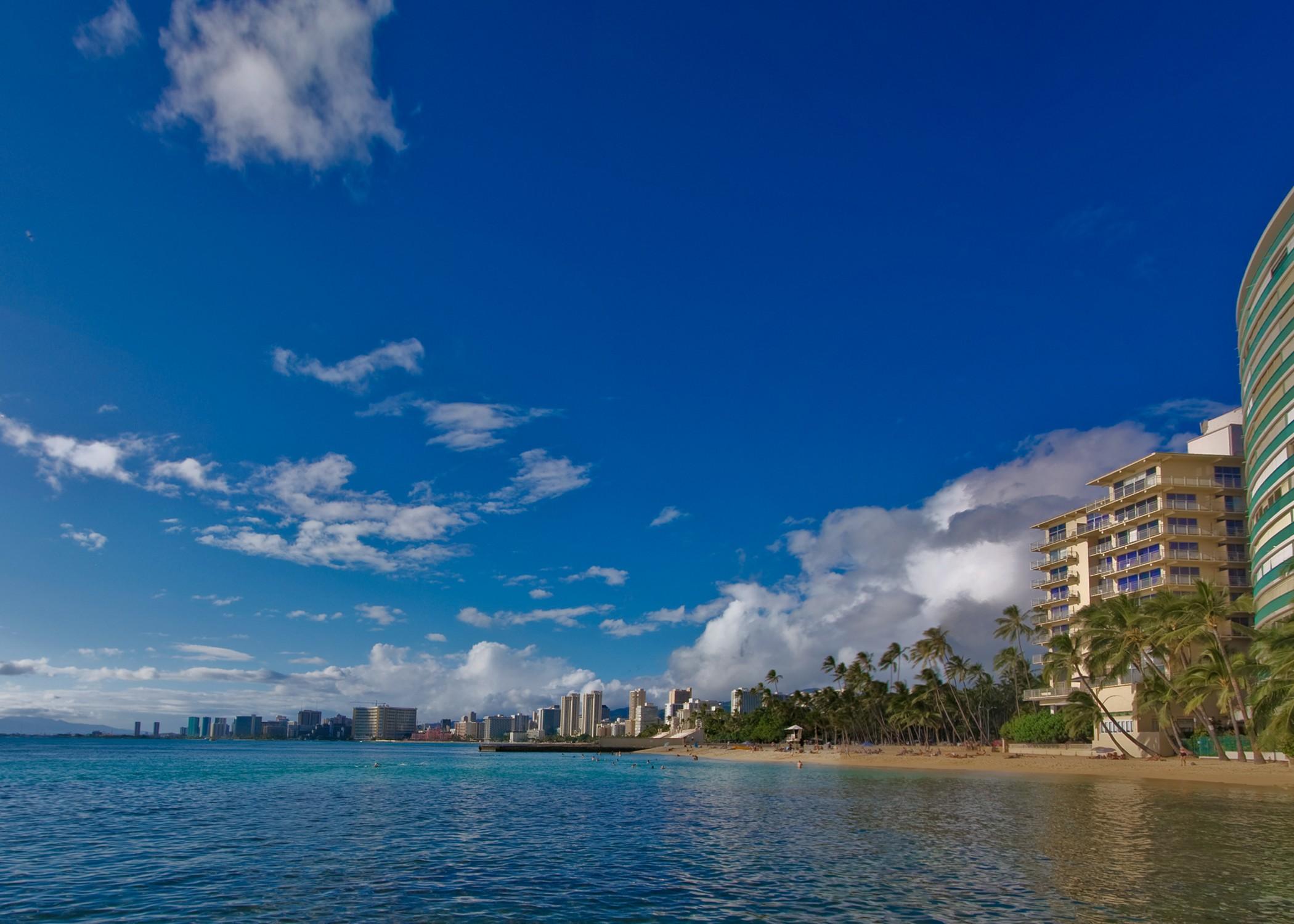 Kaimana Beach Hotel Honolulu Ngoại thất bức ảnh